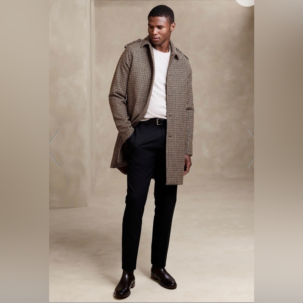 BANANA REPUBLIC FACTORY STORE Wool blend raglan top coat men’s xs
